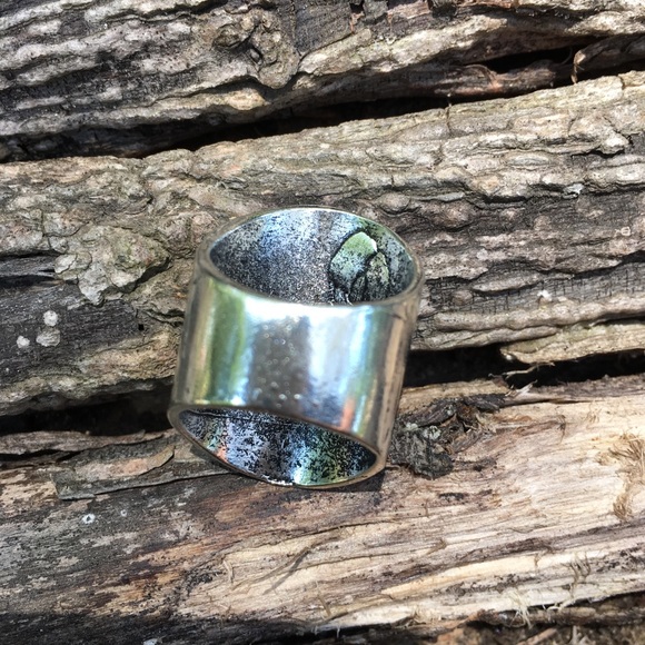 Boho Antiqued Silver Ring - Picture 3 of 6